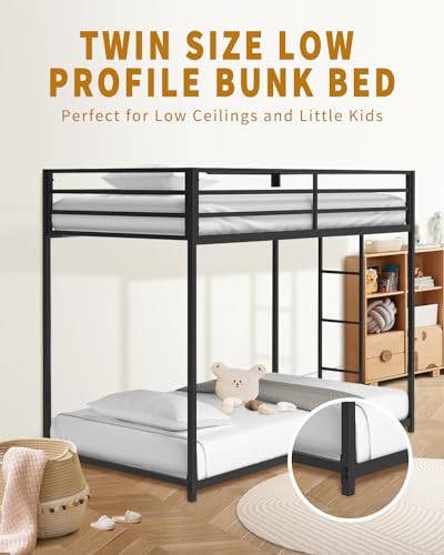 Life Sky LIFESKY METAL BUNK BED 001 Twin Over Twin Bunk Bed thumb #2