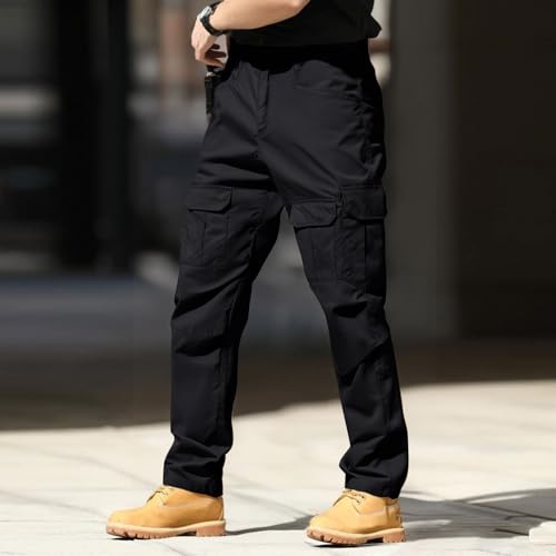 Tactical Cargo Pants for Men Lightweight Hiking Athletic Joggers Breathable Outdoor Cargo Pants Men with Pockets2