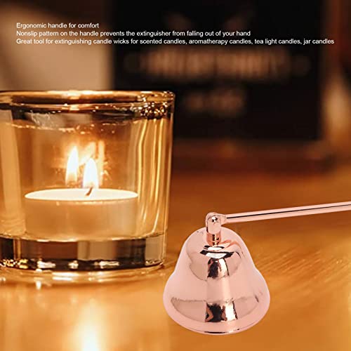 6 Pcs Candle Extinguisher, Rotatable Candle Snuffers with Ergonomic Handle, Candle Extinguisher Cover for Extinguishing Candle Wicks Scented Candles Scented Candles