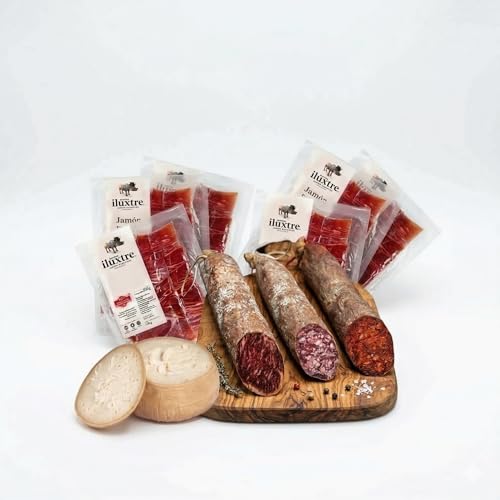 Pack de Ibericos - Variedad Premium, Jamón, Salchichón, Lomo, queso