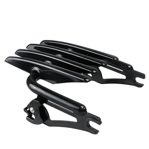 Porte-bagages Harley Road King à fixation renforcée pour longs trajets