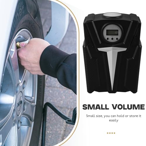 Pneus de voiture bien gonflés lors de vos trajets grâce au gonfleur portable électrique avec lampe LED - 4