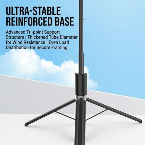 Image of 59 inch Invisible Selfie Stick Tripod for Insta360 X5 /X4 /X3 /ONE X2 | Mobilife 2-in-1 Camera Tripod Lightweight & Extendable for GoPro /DJI Pocket 3 /4 Action Camera