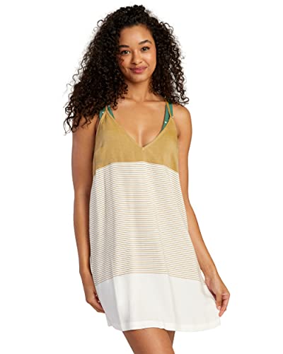 Image of RVCA Women's Jade Woven Spaghetti Strap Dress
