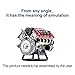 DWIU MAD RC V8 Engine Model, DIY Simulation Internal Combustion Engine Assembly Model for AX90104 SCX10Ⅱ Capra VS4-10 Pro/Ultra Model Car