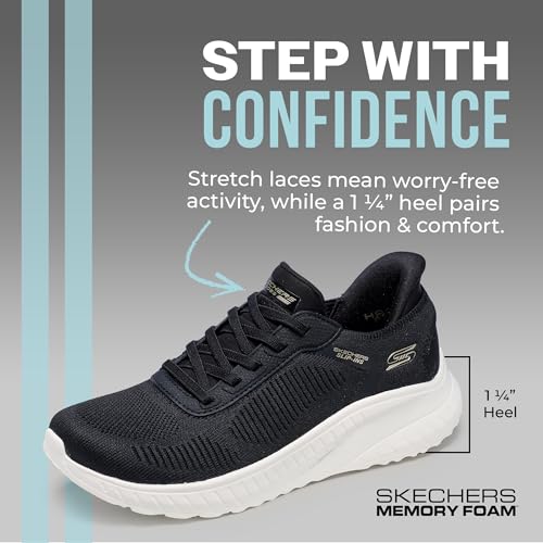 Image of Skechers Women's Hands Free Slip-ins: Bobs Sport Squad Chaos - Current Muse