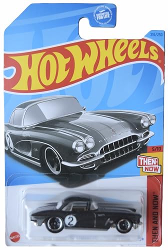 Hot Wheels '62 Corvette Then and Now 5/10 Gray miniatura 1