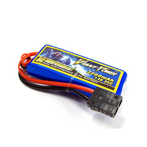 Amazon Crazy 🔥 Deals 7.4V/2S 2200mAh LiPo Battery for Traxxas 1/16th E-Revo