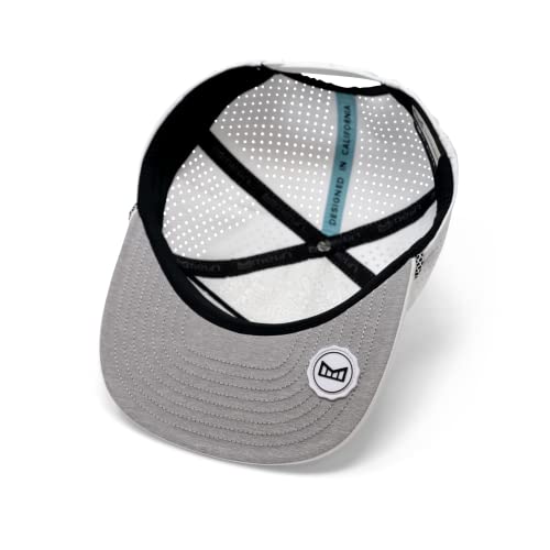 Image of melin Coronado Brick Hydro, Performance Snapback Hat, Water-Resistant Baseball Cap for Men & Women