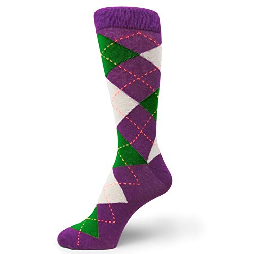Spotlight Hosiery Men's Argyle Dress Socks