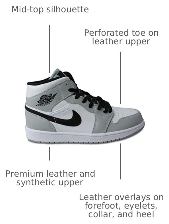 Image of Nike Men's Air Jordan 1 Mid Sneaker