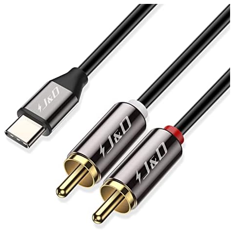 J&D USB C to RCA Audio Cable Cover