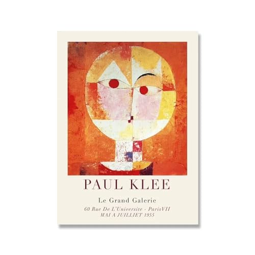 Affiche Paul Klee salon art mural moderne et rétro pour rester inspiré