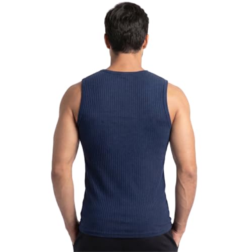 Image of Boldfit Sleeveless Tshirts for Men Cotton Gym Vest Tank Top Men Quick Dry Workout Sando for Man Stretchable Mens Baniyan Innerwear Vest for Running, Training, Yoga, Everyday Wear Comfort Fit Tshirt