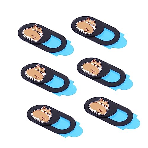 KONTONTY 6Stücke Webcam Cover Katzenmuster