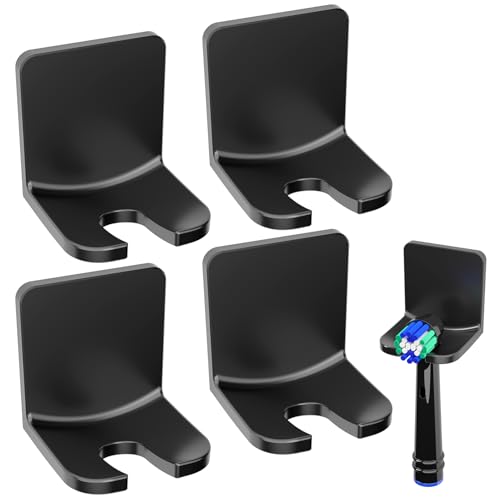 FIXCHORD 4 Pack Elektrische Zahnbürste Halterung, Selbstklebende...