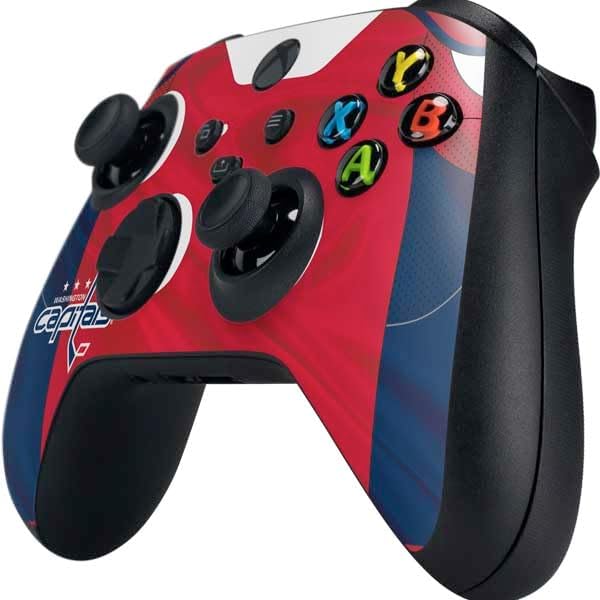 Skinit Decal Gaming Skin Compatible with Xbox Series X Controller - Officially Licensed NHL Washington Capitals Home Jersey Design