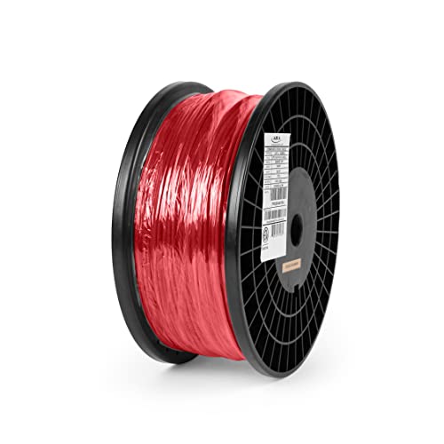 Elite Cat6 Stranded 28AWG (cm Rated) – Ultra Slim Ethernet, 1000ft, Unshielded Twisted Pair (UTP), Pure Stranded Copper, UL Listed, Ultra Flexible, Reel, Red | Create Custom Patch Cables