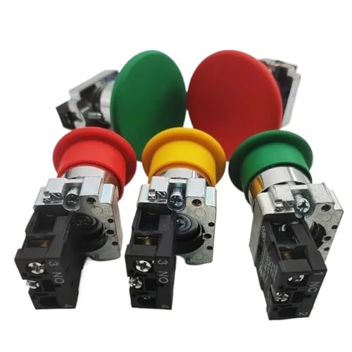 Interruptor pulsador de 22 mm para solucionar fallos en paneles eléctricos 3
