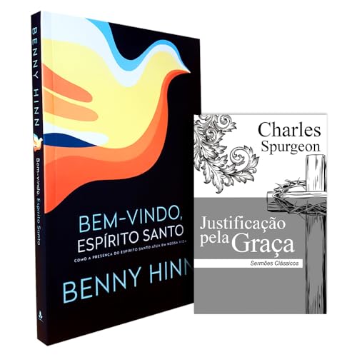 Kit Bem-Vindo Espírito Santo Benny Hinn + Justificação Pela Graça...
