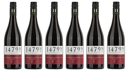 6x 0,75l - Weingut Nelles - Spätburgunder feinherb - Qualitätswein Ahr - Deutschland - Rotwein trocken Cover