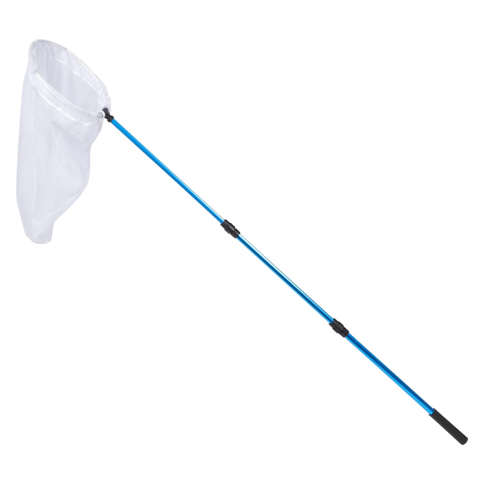 Extended Butterfly Net And Net Wings Fishing Landing Net Eulers Disk Catcher Costume Men Costume for Women Bee Fishing Kit Retractable Handle Net Mosaic Miss Grabber Aluminum Alloy
