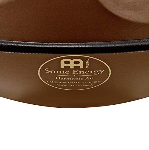 Handpan Drum con Funda Protectora y Bolsa para Terapia de Sonido, Meditación y Yoga — Hecho en Colombia — Acero de Primera Calidad para un Tono Puro, Bronzite (Escala Natural D), 2 Años de Garantía miniatura 5