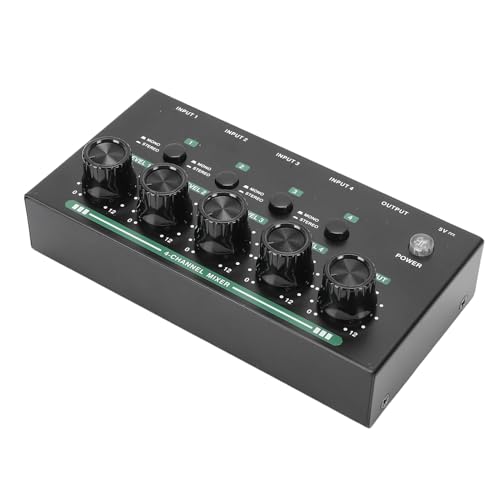 Mini mélangeur 4 canaux compact USB pour streaming et podcast - 3