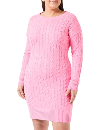 Robe en tricot myMo rose en taille XXL pour femme