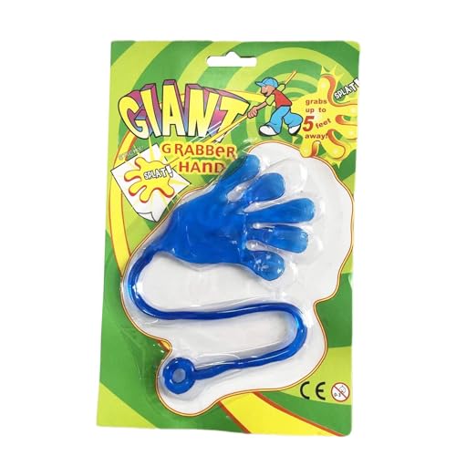 Genérico Mani elastiche e appiccicose: piccoli giocattoli scherzi elastici, giocattolo morbido in termoplastica, design casuale da 27 g, regalo divertente