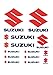 Suzuki Aufkleber Premium Sticker Kit