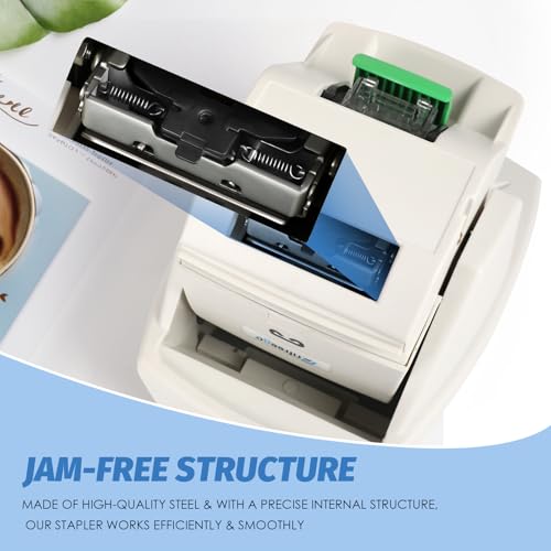 Image of Electric Stapler, Heavy Duty 70 Sheets Automatic Stapler, with 5500 Staples