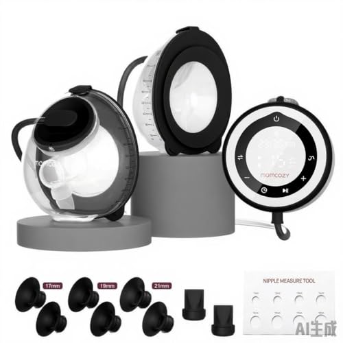 Image of Momcozy S12 Pro Hands Free Wearable Breast Pump
