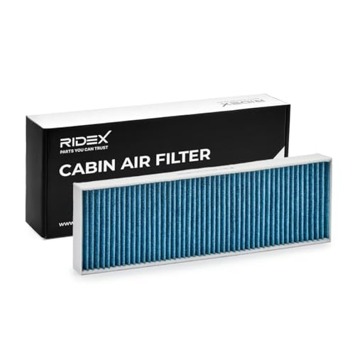 RIDEX Filtro de habitáculo 424I0571 Filtro carbón activado con polifenol con efecto bactericida Filtro partículas finas (PM 2.5) con efecto fungicida Altura: 32 Ancho: 120 Longitud: 442
