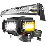 42 Inch Curved Led Light Bar TERRAIN VISION 240W...