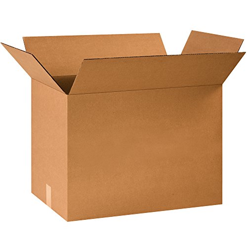 Image of BOX USA 24x14x18 Corrugated Boxes, Large, 24L x 14W x 18H, Pack of 10 | Shipping, Packaging, Moving, Storage Box for Home or Business, Strong Wholesale Bulk Boxes