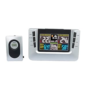 H116G USB Wireless multifunctionele weersvoorspellingsklok elektronische thermometer vochtigheidsmeter