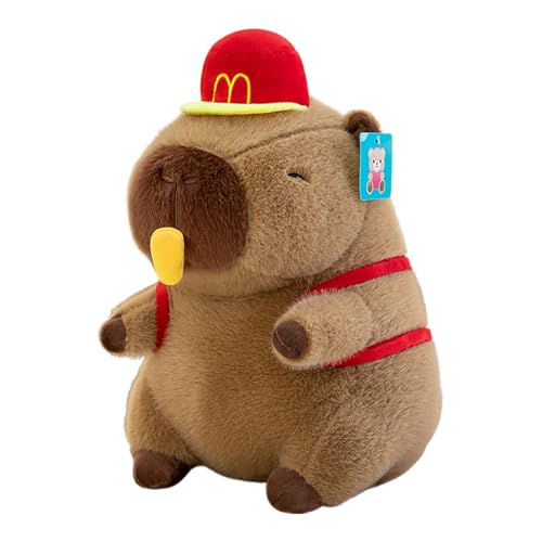 Genérico Peluche Carpincho | Mochila de Patatas Fritas de Dibujos Animados Capybara Рlush Doll, Lindo Regalo Estirable CapyЬara Țoy para Juego Sala de Estar sofá Dormitorio Coche Genérico Peluche Carpincho | Mochila de Patatas Fritas de Dibujos Animados Capybara Рlush Doll, Lindo Regalo Estirable CapyЬara Țoy para Juego Sala de Estar sofá Dormitorio Coche