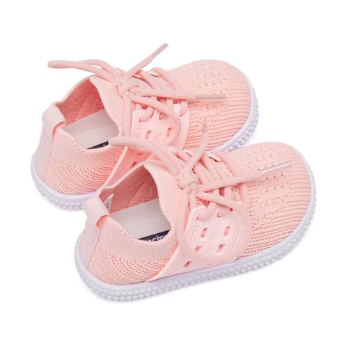 Image of BMCiTYBM Baby Shoes Boy Girl Infant Sneakers Non-Slip First Walkers 6 9 12 18 24 Months
