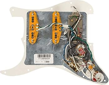 Amazon.co.jp: Fender ギターパーツ Pre-Wired Strat Pickguard