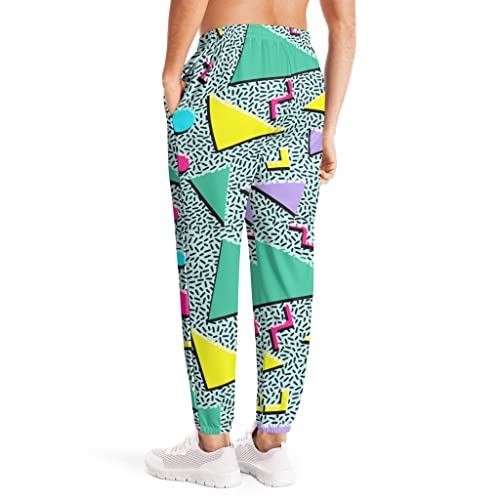 Men's Sweatpants with Pockets Funny Print Joggers for Men Elastic Waist Pants Lightweight Workout Running Pants S-3XL2