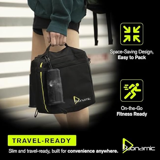 Duonamic Ultimate Switch Grips Package | Complete Grip Strength Training System with Eleviia Handles, Travel Bag & 3 Sizes of Switch Grips | Ideal for Pull-Up Bars, Cable Machines & Resistance Bands | Train Anywhere