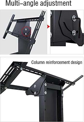 Soporte móvil para TV de 32 a 75 pulgadas con ruedas miniatura 3