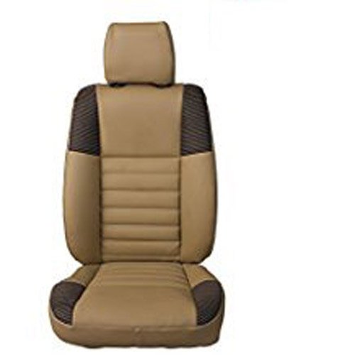 Manpreet Creations Eeco Beige Leatherite Car Seat Cover Amazon.in