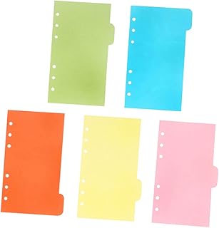 TEHAUX Divisores De Arco-Íris Abas De Índice De Arquivo Divisores De Fichário Guias De Índice De Classificação Abas Inseríveis De Documentos Divisores De Índice De Seção Divisores De