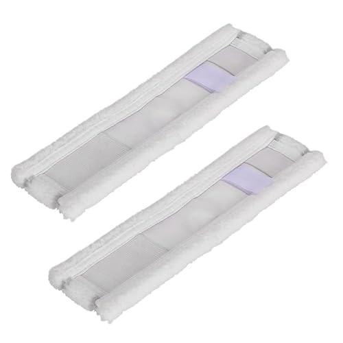 2 pièces chiffons en microfibre pour Karcher WV1 WV50 WV75 aspirateur accessoires fenêtre verre nettoyage poussière