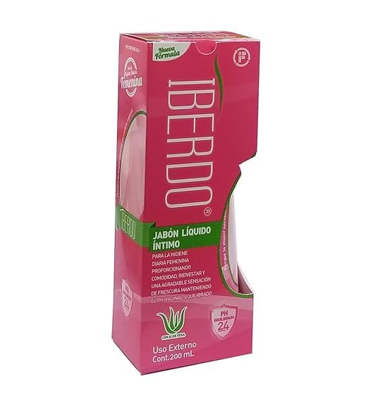 Image of Iberdo Feminine Intimate Soap with Aloe Vera - Daily Hygiene, pH Balanced, Antifungal