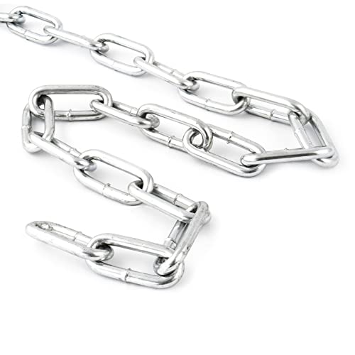 5m catena in acciaio zincato 10mm