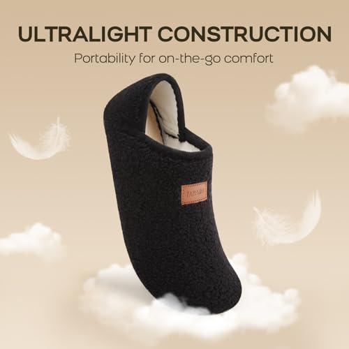 Tanamo House Slippers for Women Men Indoor Barefoot Slippers Socks Slip on House Shoes Cozy Comfy Slippers for Home Bedroom Travel Yoga4