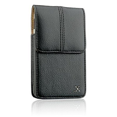 For Apple iPhone 4 / iPhone 4G Executive Vertical Leather Belt Clip Carrying Case